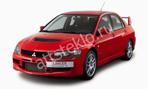 Автостекла Mitsubishi Lancer Evolution IX c установкой в Москве